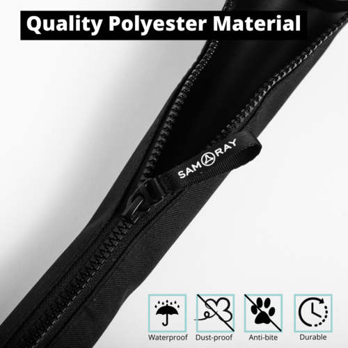 Organizer Cavi Samaray ProCord — Manicotto 120cm con Cerniera